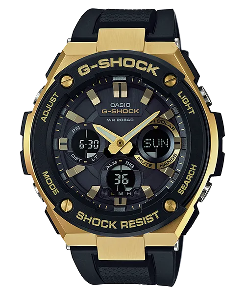 GST-S100G-1ADR_Casio – Men – Black – 52.4MM – QuartzBlack