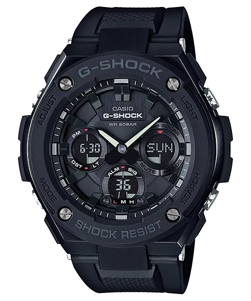 GST-S100G-1BDR_Casio – Men – Black – 44MM – QuartzBlack