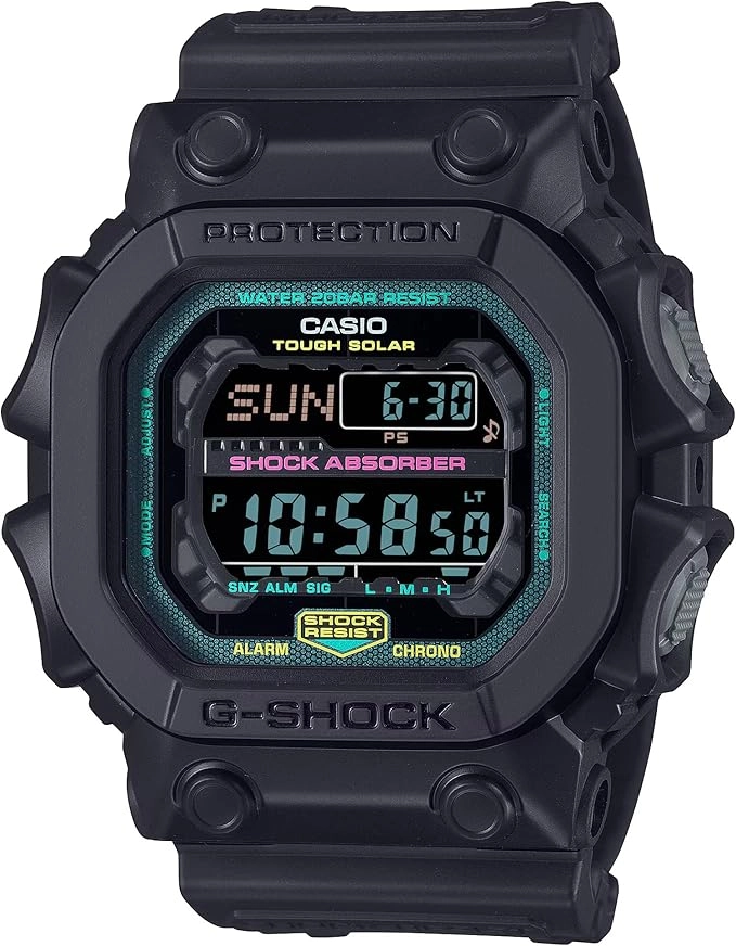 GX-56MF-1DR_Casio – MEN – BLACK – 53.6MM – QuartzBLACK