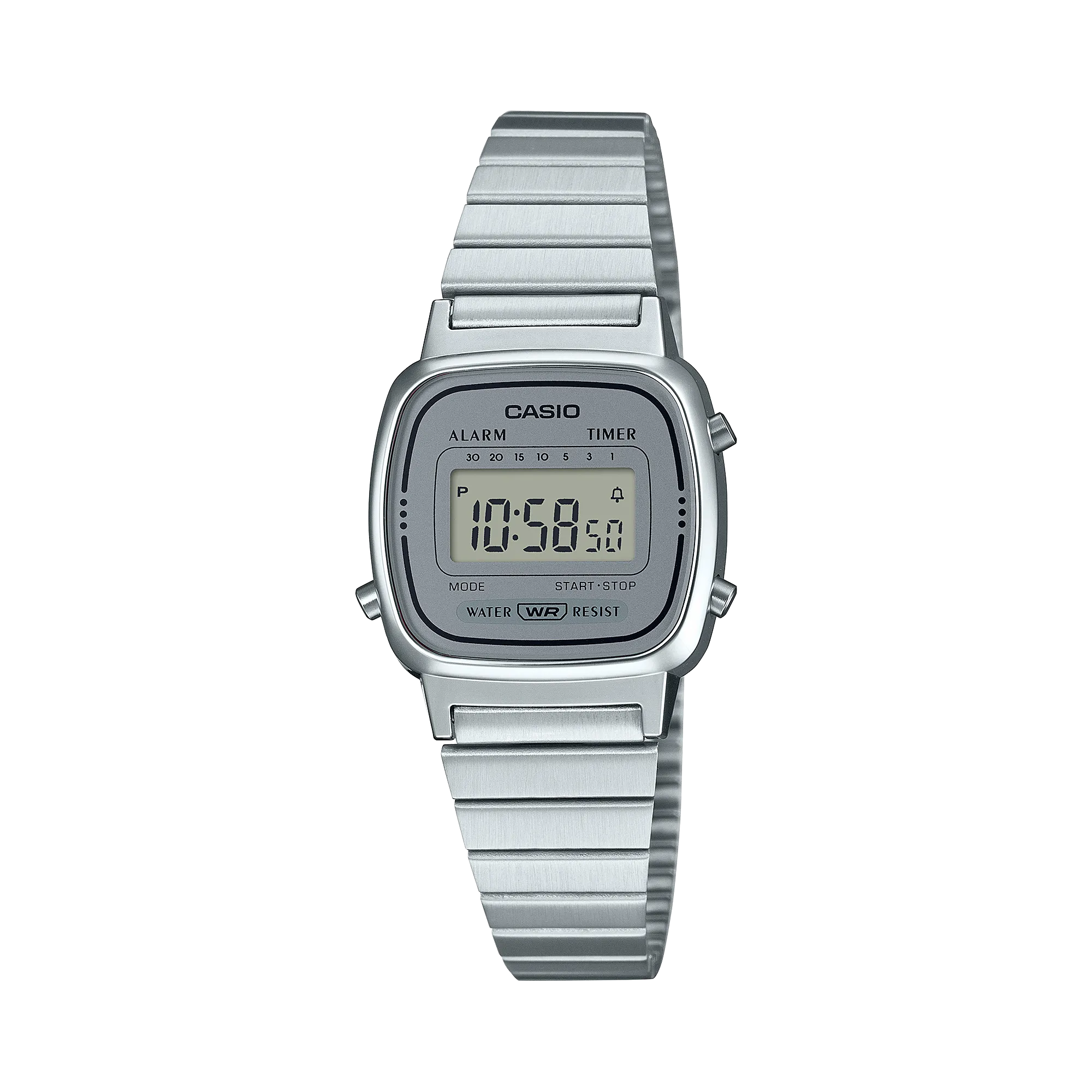 LA670WA-7DF_Casio – Women – SILVER – 36MM – QuartzSILVER
