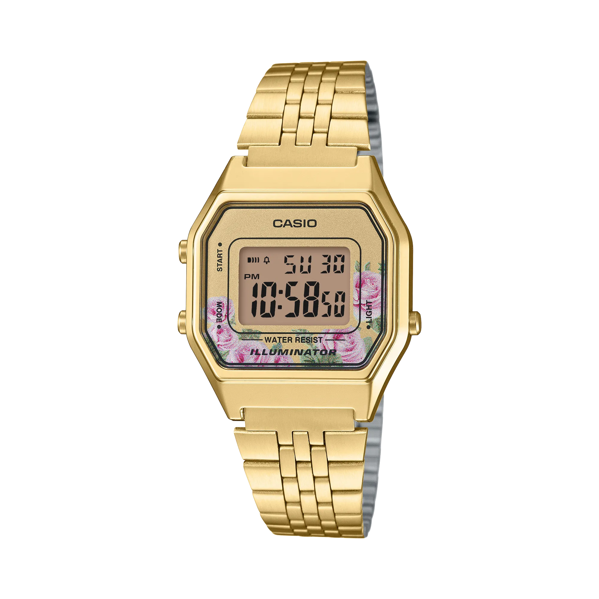 LA680WGA-4CDF_Casio – Women – GOLD – 36MM – QuartzGOLD