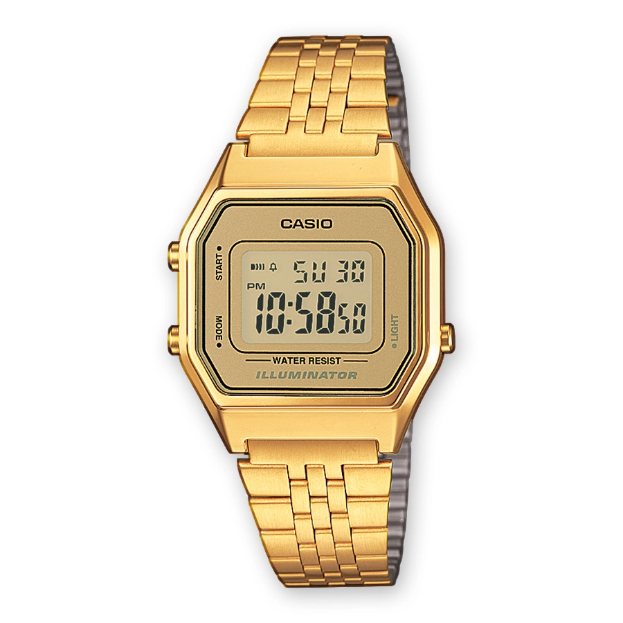 LA680WGA-9DF_Casio – Women – GOLD – 36MM – QuartzGOLD