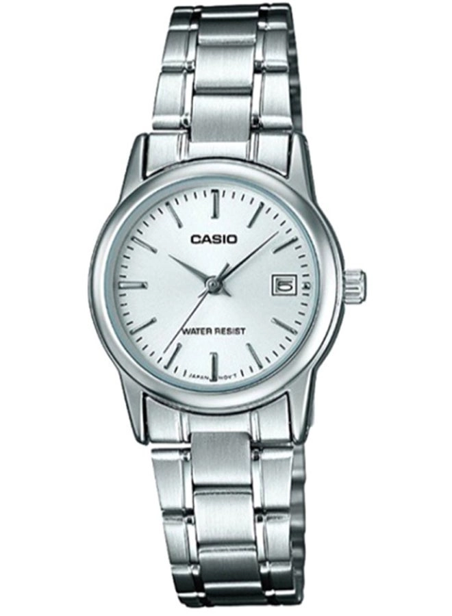 LTP-V002D-7AUDF_Casio – Women – SILVER – 34MM – QuartzSILVER