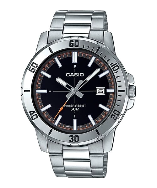 MTP-VD01D-1E2VUDF_Casio – Men – SILVER – 45MM – QuartzSILVER