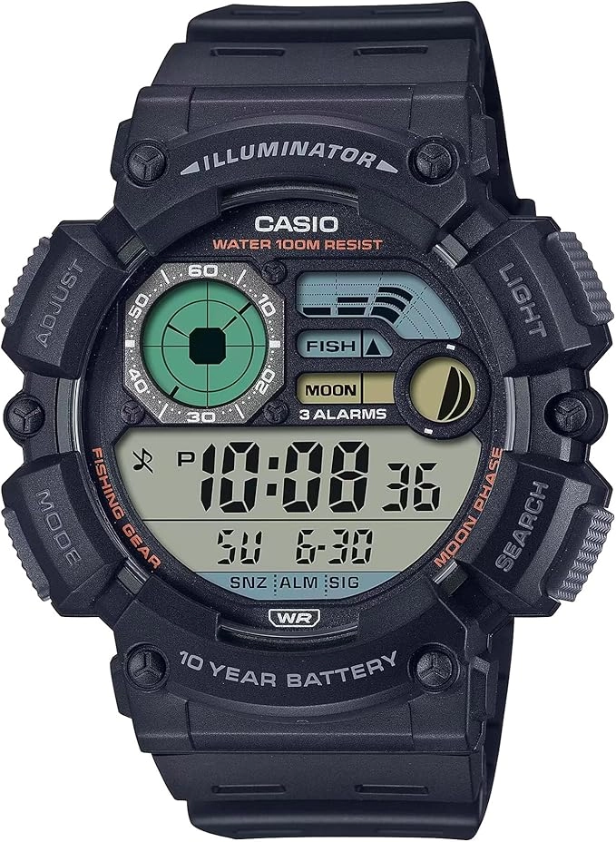 WS-1500H-1AVDF_Casio – Men – BLACK – 50.1MM – QuartzBLACK