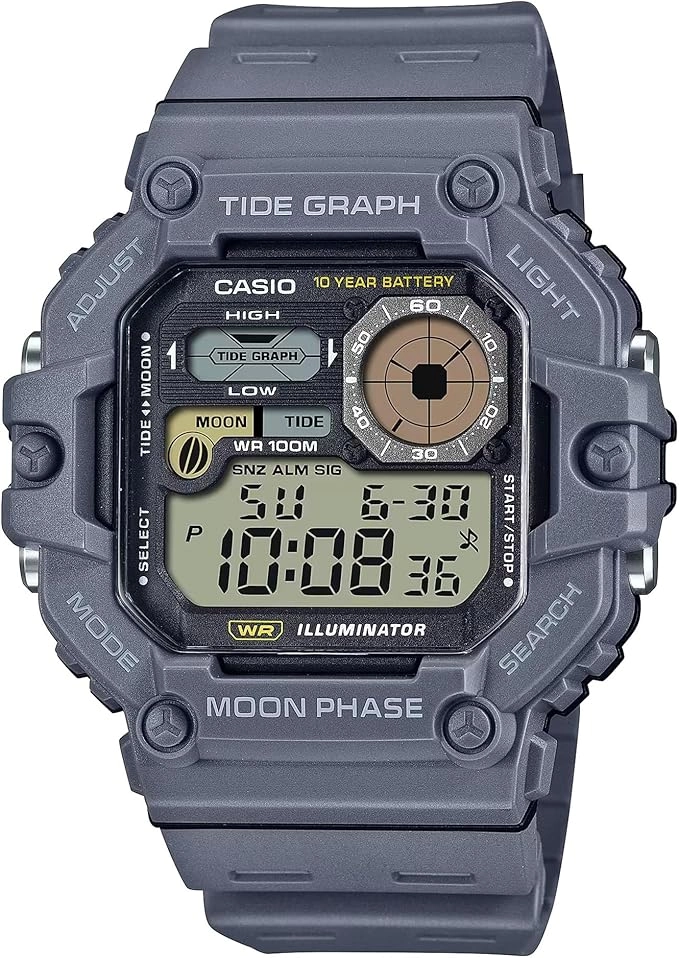 WS-1700H-8AVDF_Casio – Men – GRAY – 48.6MM – QuartzGRAY
