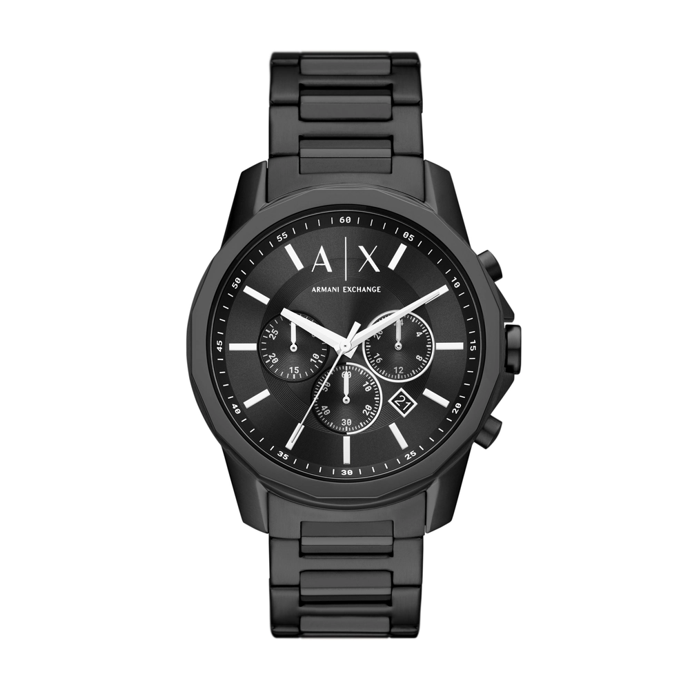 ARMANI EXCHANGE WATCH - AX1722 - MEN - BLACK - 44MM - QUARTZ/CHRONOBLACK