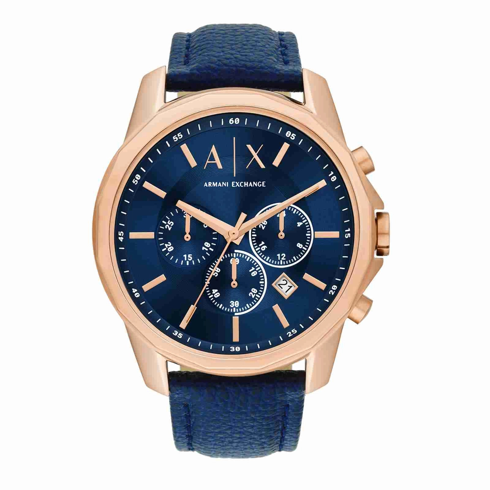 ARMANI EXCHANGE WATCH - AX1723 - MEN - BLUE - 44MM - QUARTZ/CHRONOBLUE