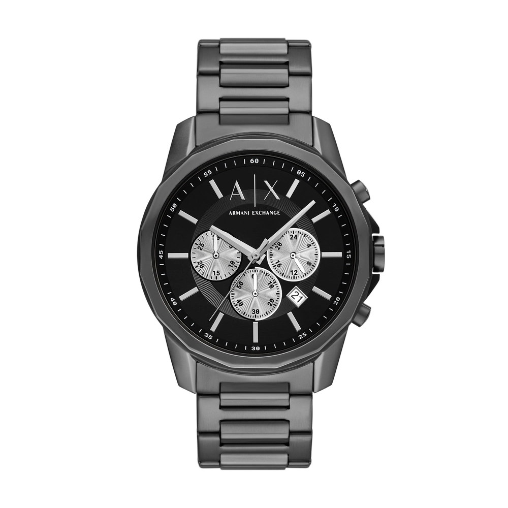 ARMANI EXCHANGE WATCH - AX1765 - MEN - GUNMETAL - 44MM - QUARTZ/CHRONOGUNMETAL
