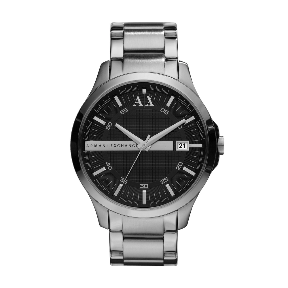 ARMANI EXCHANGE WATCH - AX2103 - MEN - BLACK - 46MM - QUARTZ/3 HAND DATEBLACK