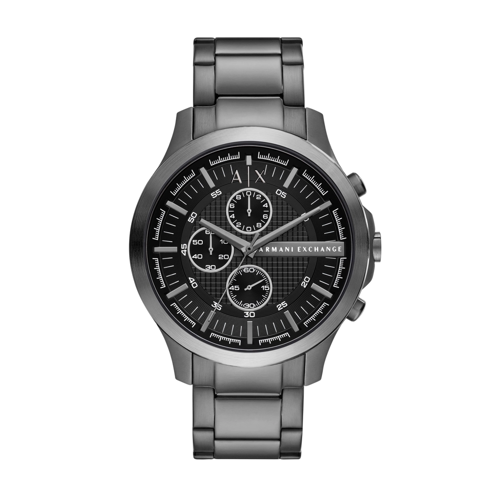 ARMANI EXCHANGE WATCH - AX2454 - MEN - GUNMETAL - 46MM - QUARTZ/CHRONOGUNMETAL