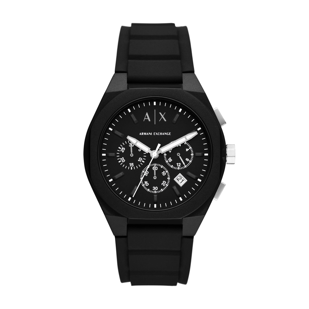 ARMANI EXCHANGE WATCH - AX4161 - MEN - BLACK - 44MM - QUARTZ/CHRONOBLACK