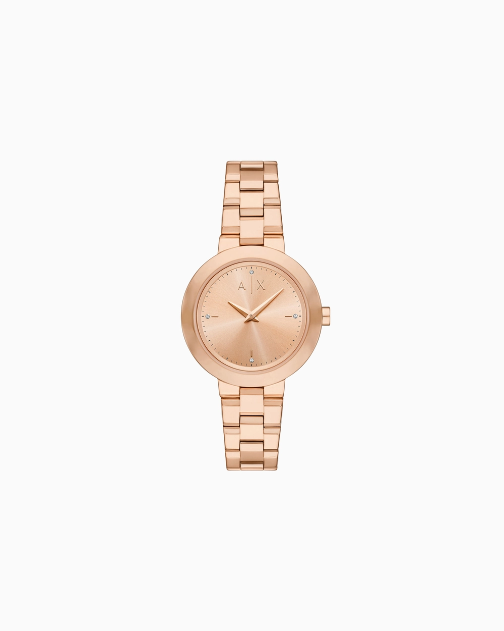 ARMANI EXCHANGE WATCH - AX5177 - WOMEN - ROSE GOLD - 36MM - QUARTZ/2 HANDROSE GOLD
