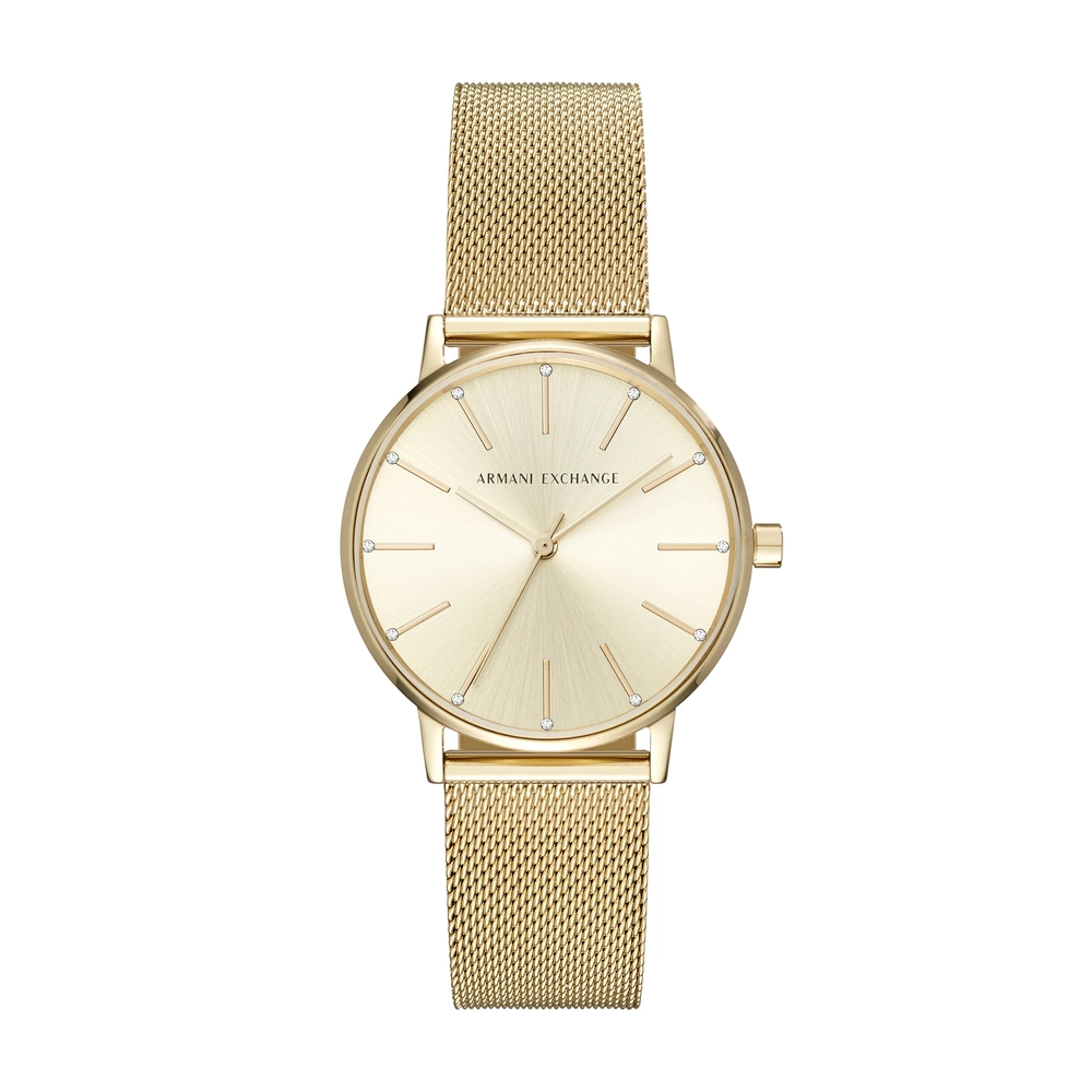 ARMANI EXCHANGE WATCH - AX5536 - WOMEN - GOLD - 36MM - QUARTZ/3 HANDGOLD