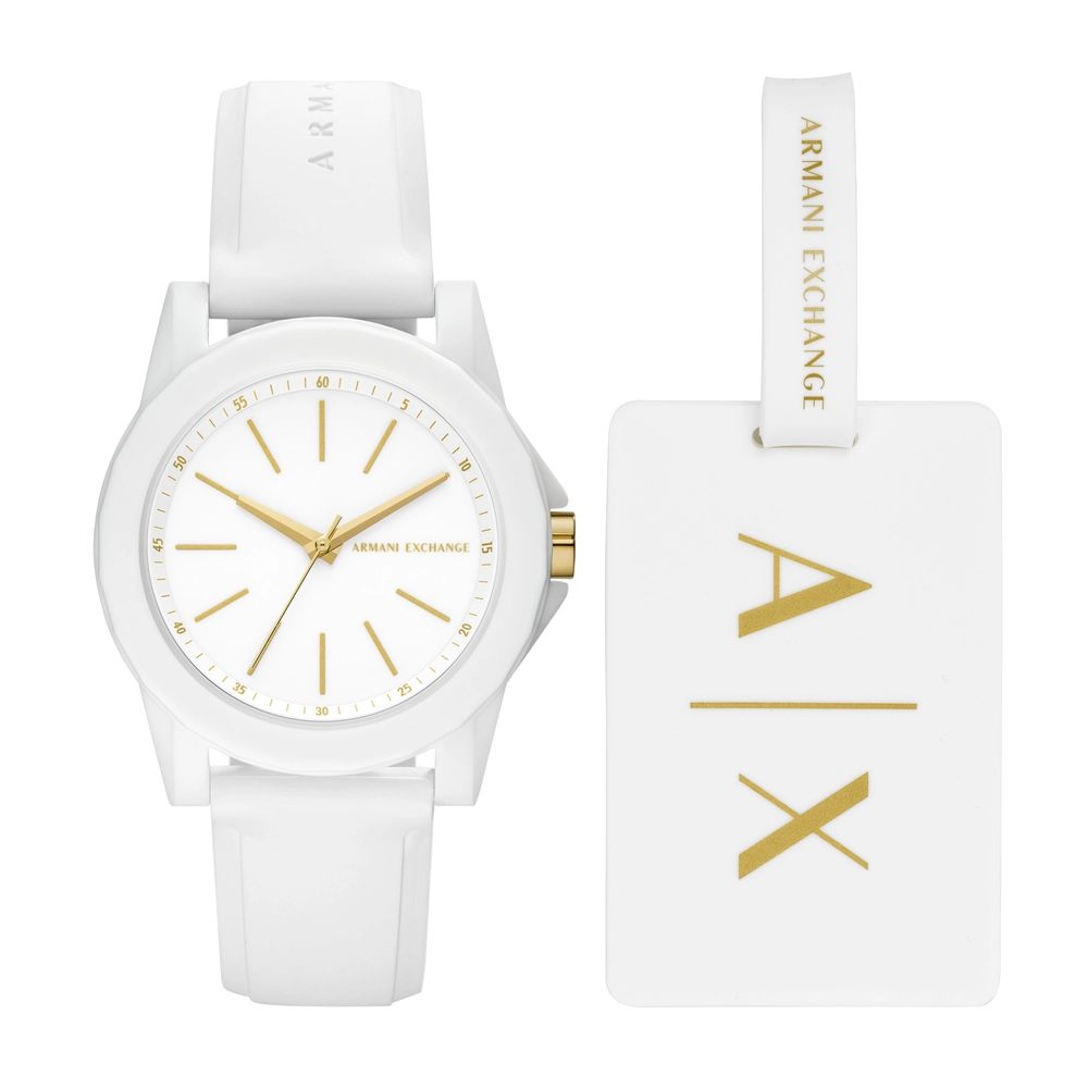 ARMANI EXCHANGE WATCH - AX7126 - WOMEN - WHITE - 40MM - QUARTZ/3 HANDWHITE