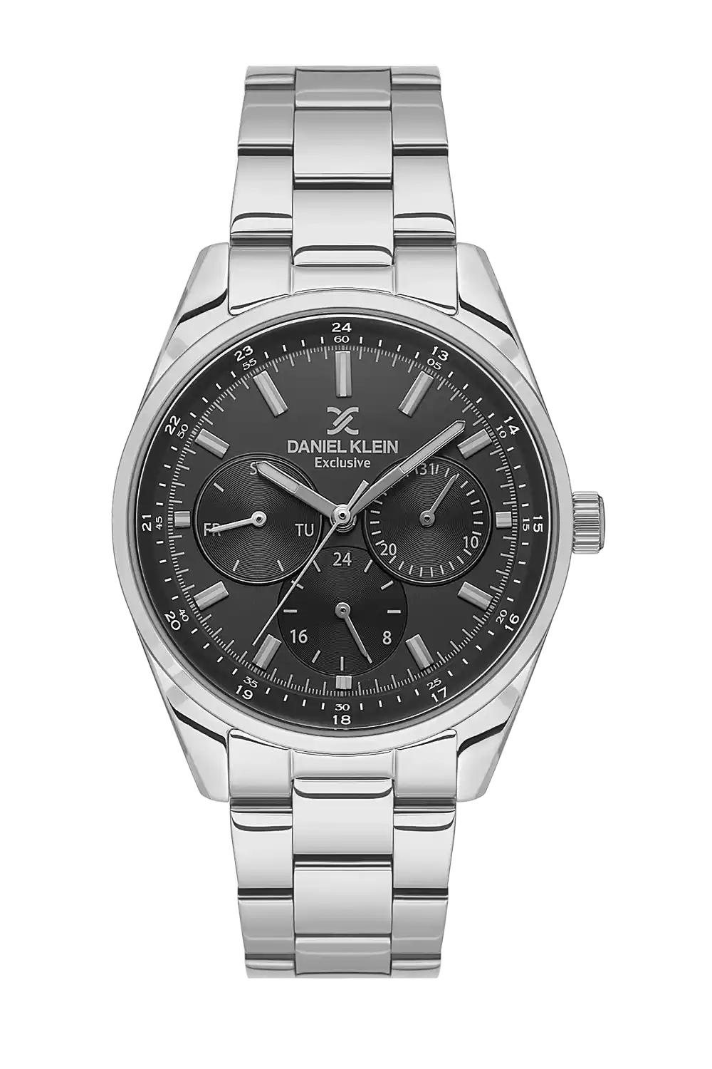 Daniel Klein - DK.1.13628-2 - Men's Watch – Gun Dial – 43mm – QuartzIPS