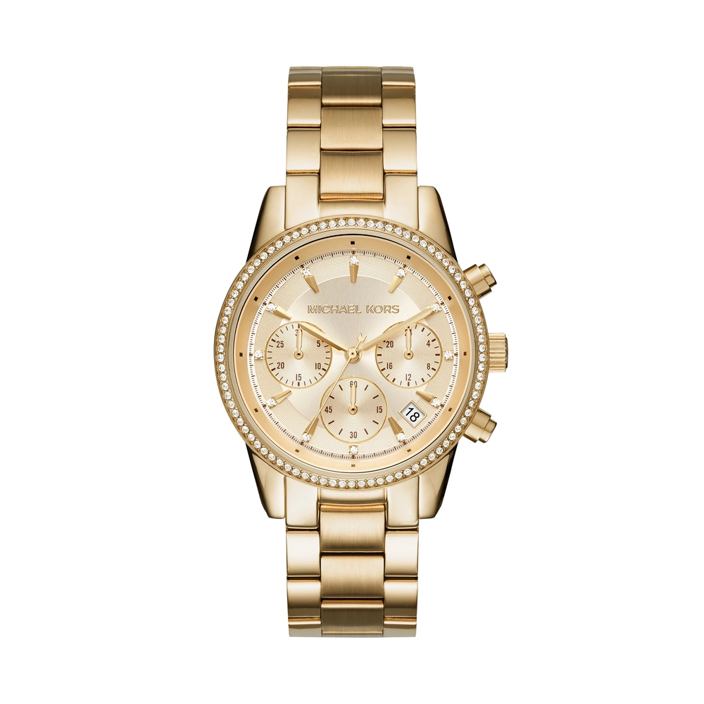 MICHAEL KORS WATCH - MK6356 - WOMEN - 37MM - GOLD - QuartzGOLD