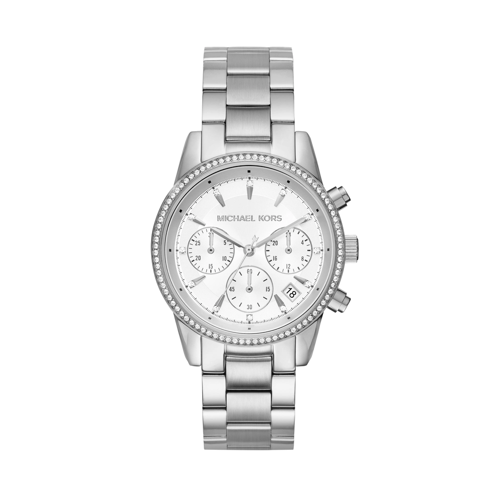 MICHAEL KORS WATCH - MK6428 - WOMEN - 37MM - SILVER/STEEL - QuartzSILVER/STEEL