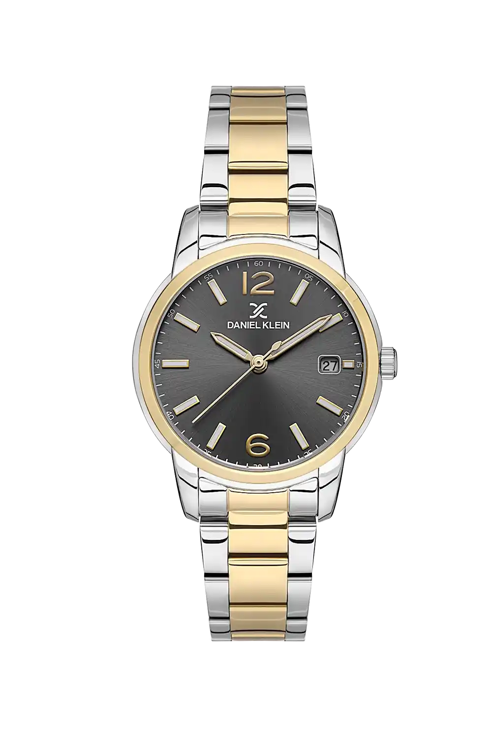 Daniel Klein - DK.1.13632-4 - Women's Watch – Gun Dial – 34mm – QuartzIPS/IPG