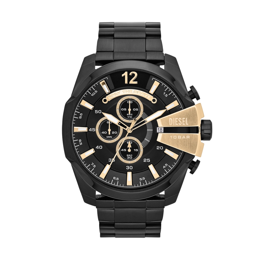 DIESEL WATCH - DZ4338 - MEN - 51MM - BLACK - QuartzBLACK