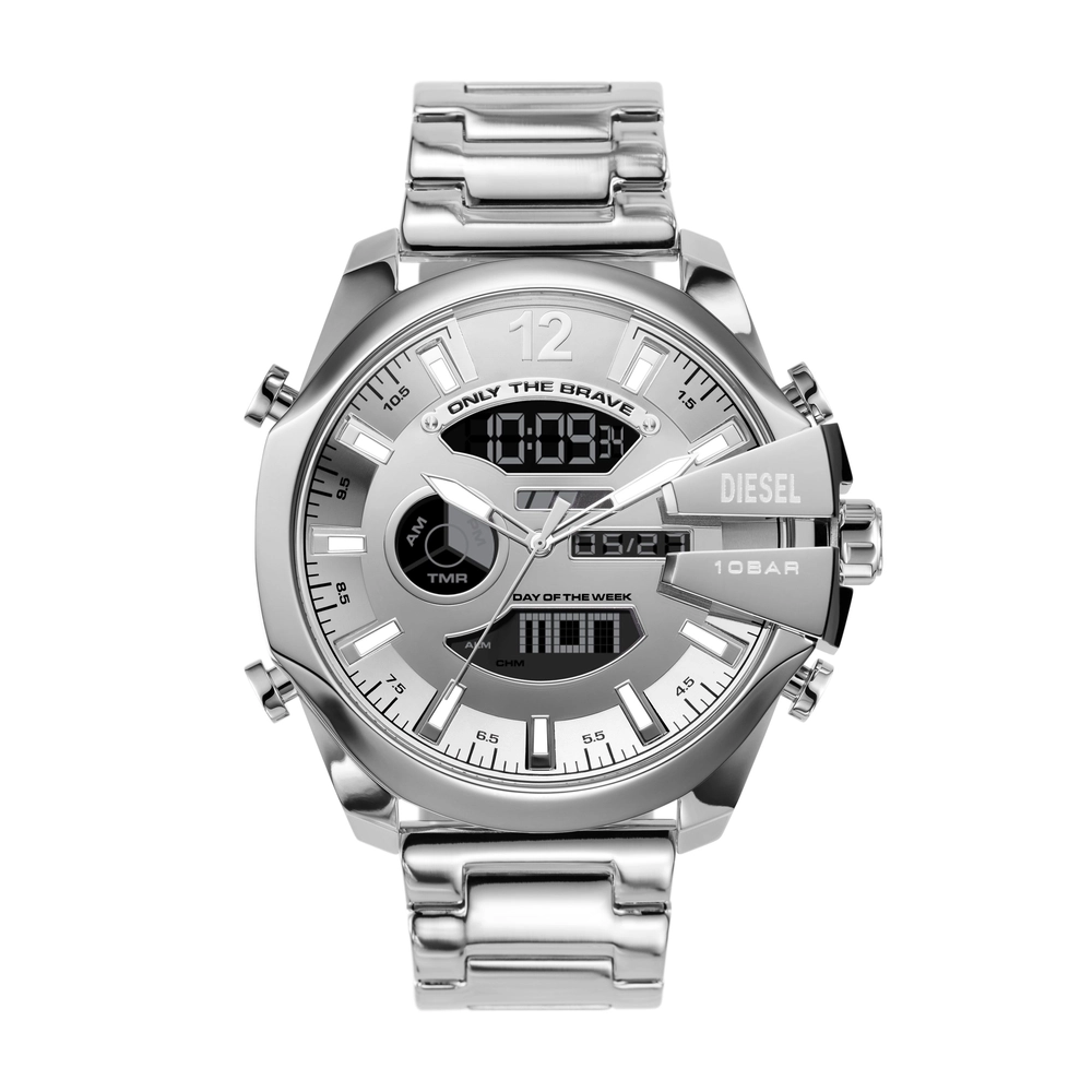 DIESEL WATCH - DZ4648 - MEN - 51MM - SILVER - QuartzSILVER