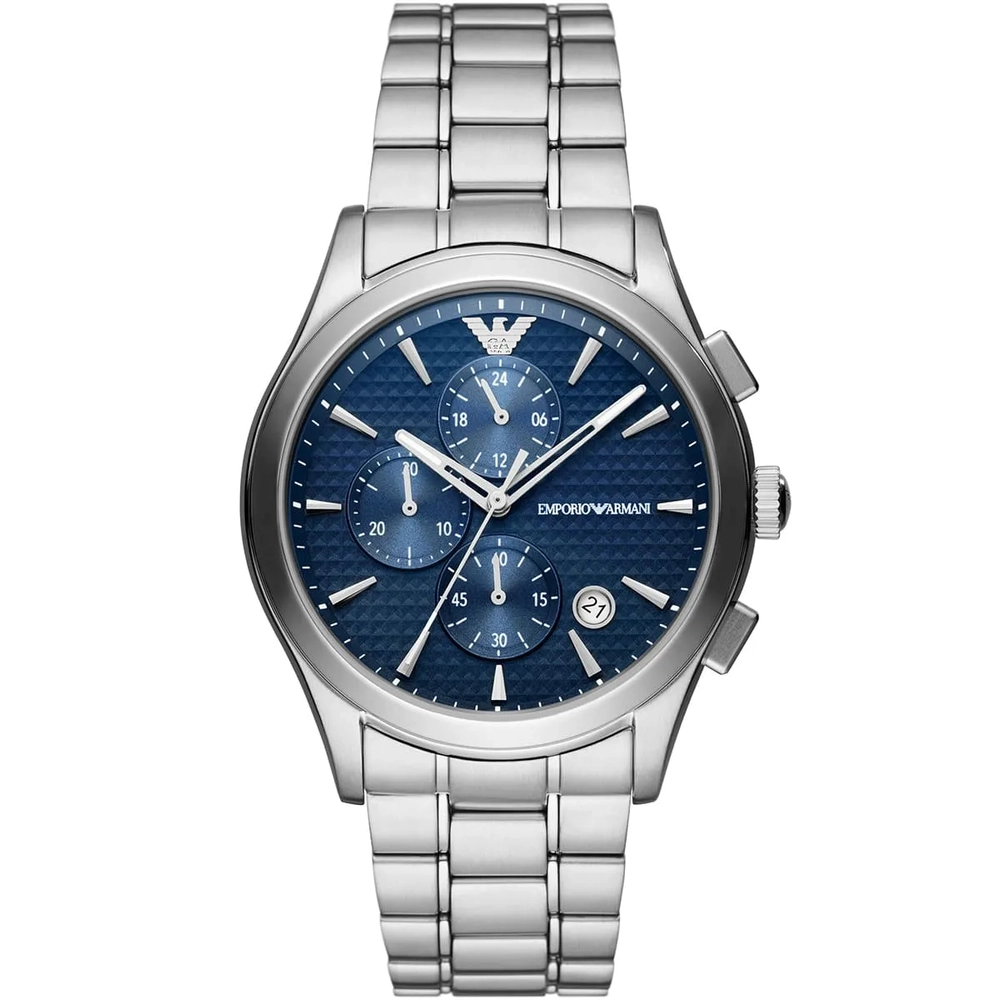 Emporio-Armani - AR11528 - MEN - SILVER - 42MM - QuartzSILVER