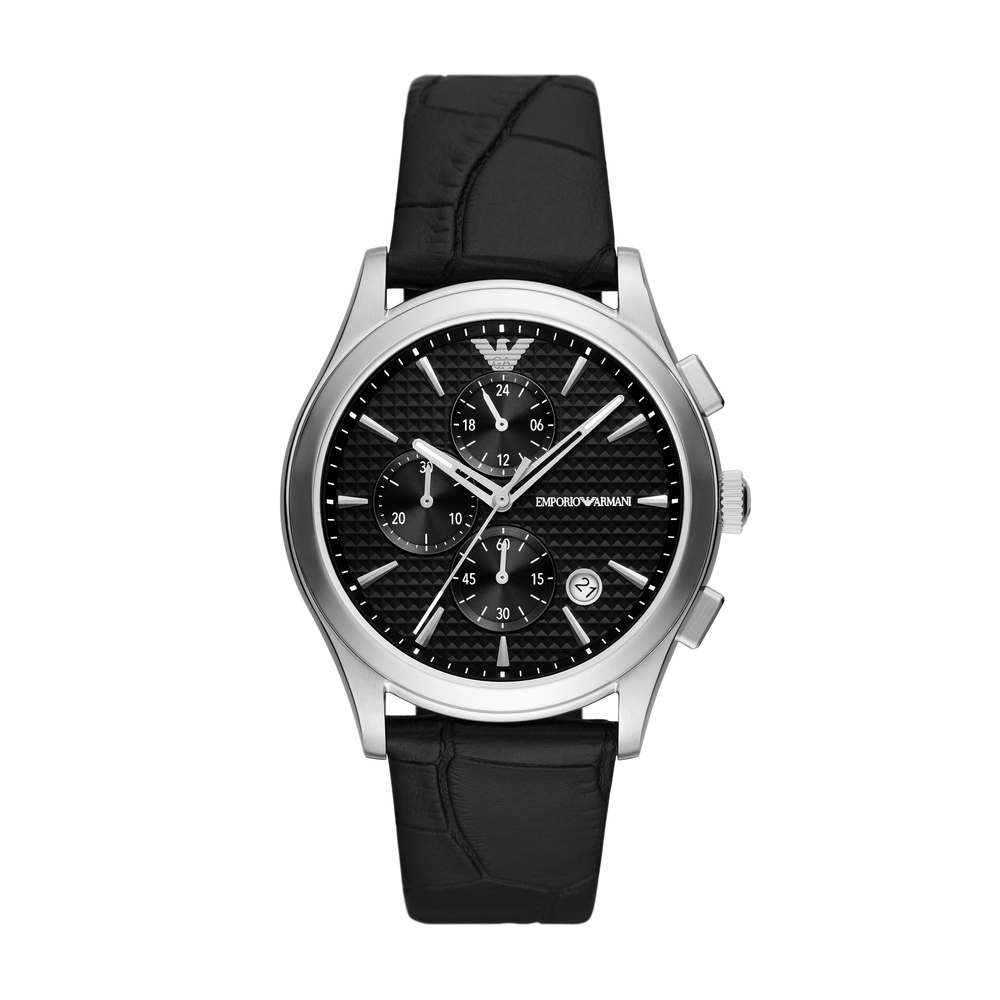 Emporio-Armani - AR11530 - MEN - BLACK - 42MM - QuartzBLACK