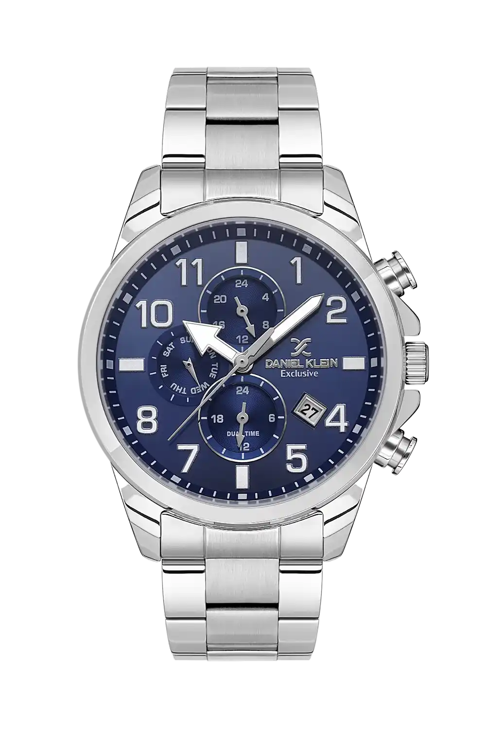 Daniel Klein - DK.1.13633-2 - Men's Watch – D.Blue Dial – 45mm – QuartzIPS