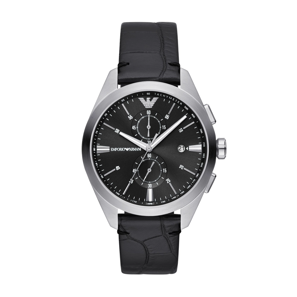 Emporio-Armani - AR11542 - MEN – BLACK – 43MM - QuartzBLACK