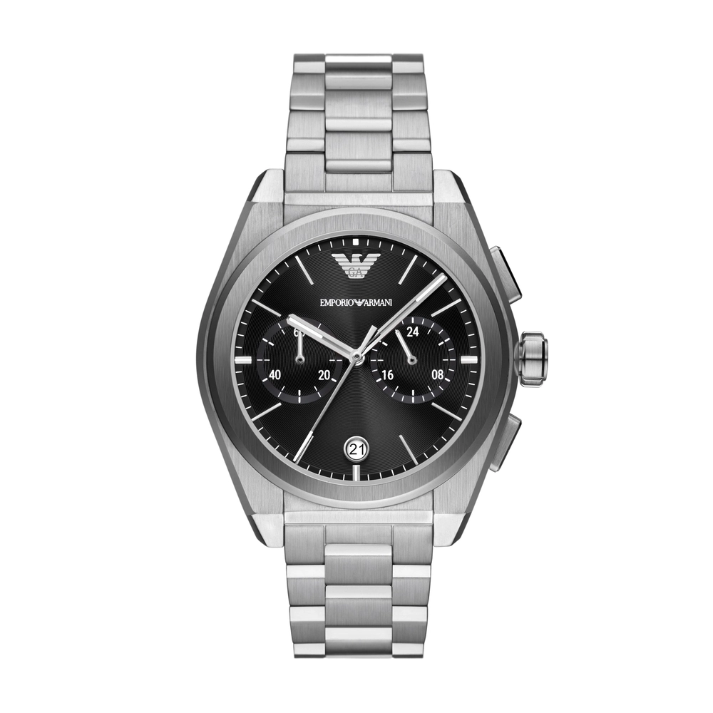 Emporio-Armani - AR11560 - MEN - SILVER - 43MM - QuartzSILVER