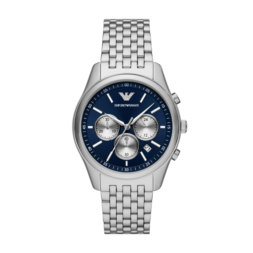 Emporio-Armani - AR11582 - MEN - SILVER - 41MM - QuartzSILVER
