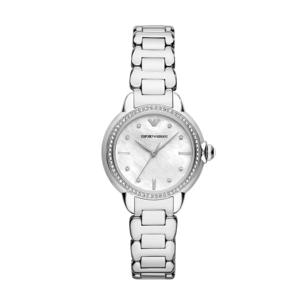 Emporio-Armani - AR11596 - WOMEN - SILVER - 32MM - QuartzSILVER