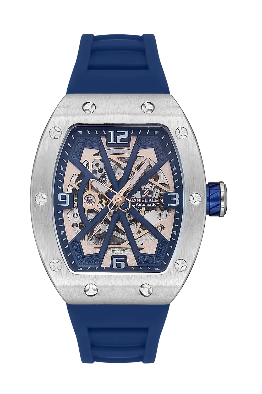 Daniel Klein - DK.1.13634-2 - Men's Watch – D.Blue/L.R.Gold Dial – 43*51mm – automaticD.Blue