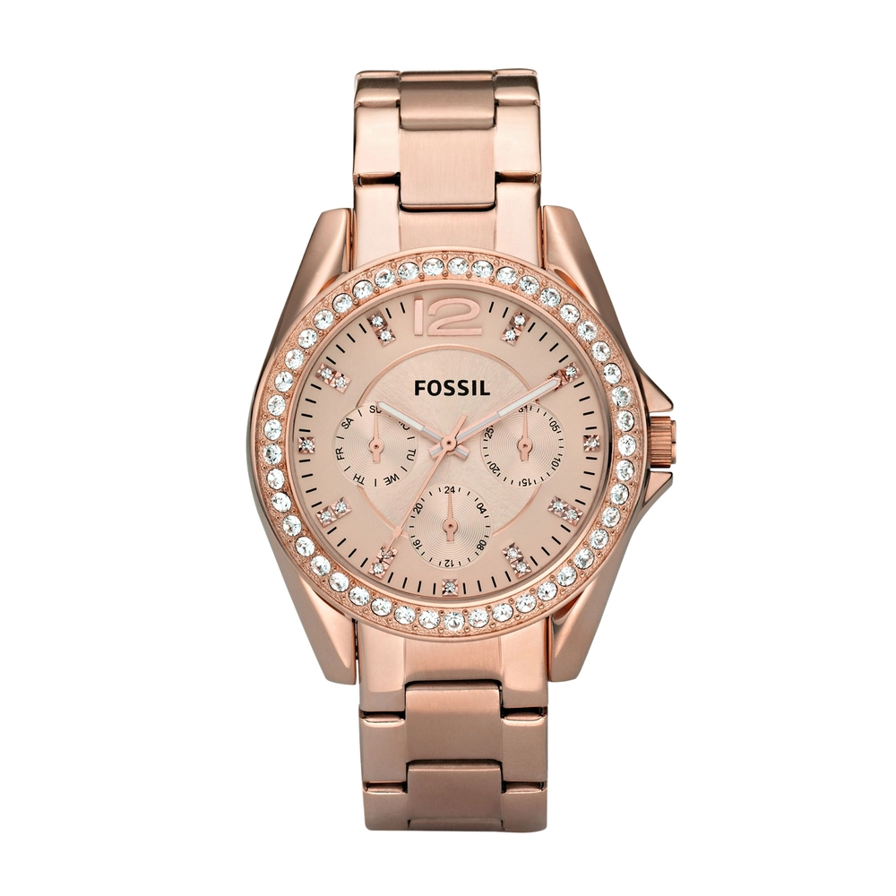 FOSSIL DF WATCHES - ES2811 - WOMEN - ROSE GOLD - 38MM - QuartzROSE GOLD