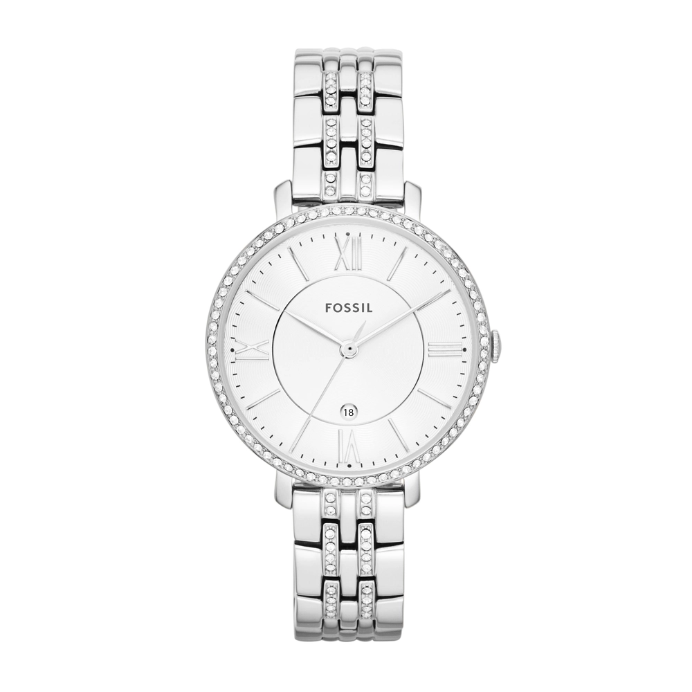 FOSSIL DF WATCHES - ES3545 - WOMEN - SILVER/STEEL - 36MM - QuartzSILVER/STEEL