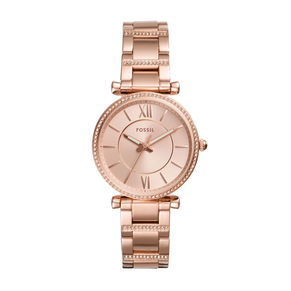 FOSSIL DF WATCHES - ES4301 - WOMEN - ROSE GOLD - 35MM - QuartzROSE GOLD