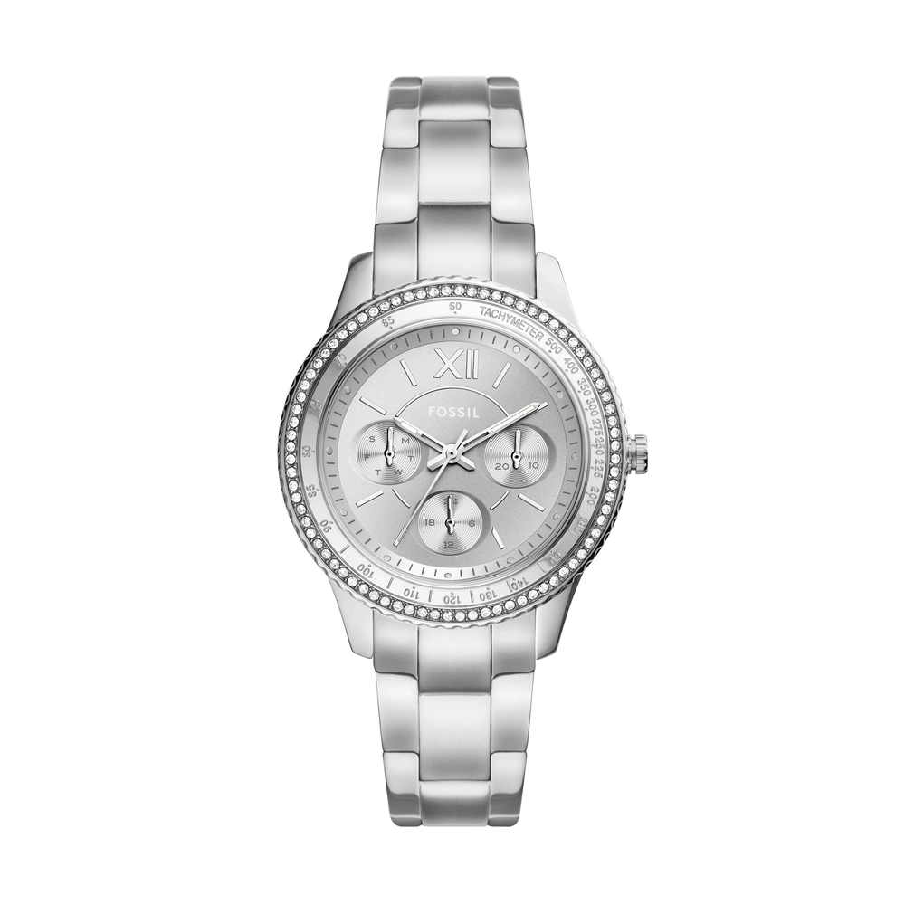FOSSIL DF WATCHES - ES5108 - WOMEN - SILVER - 37MM - QuartzSILVER