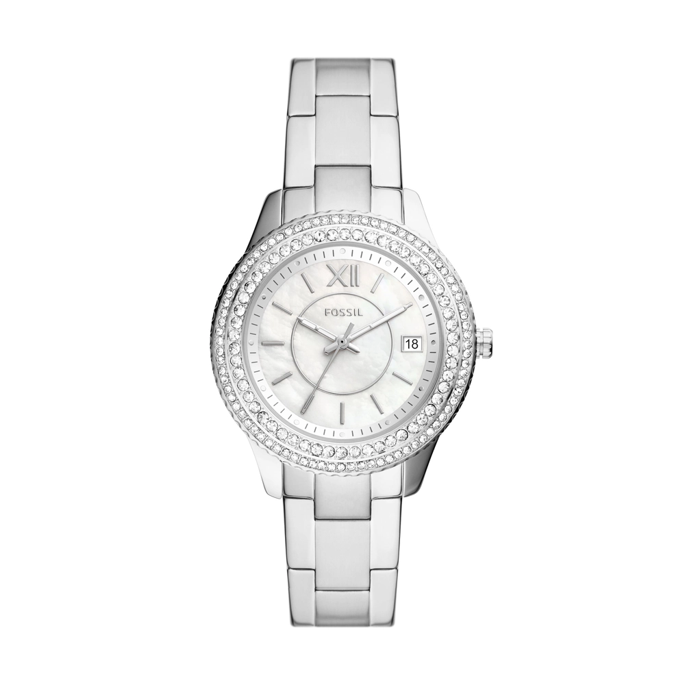 FOSSIL DF WATCHES - ES5130 - WOMEN - SILVER - 37MM - QuartzSILVER