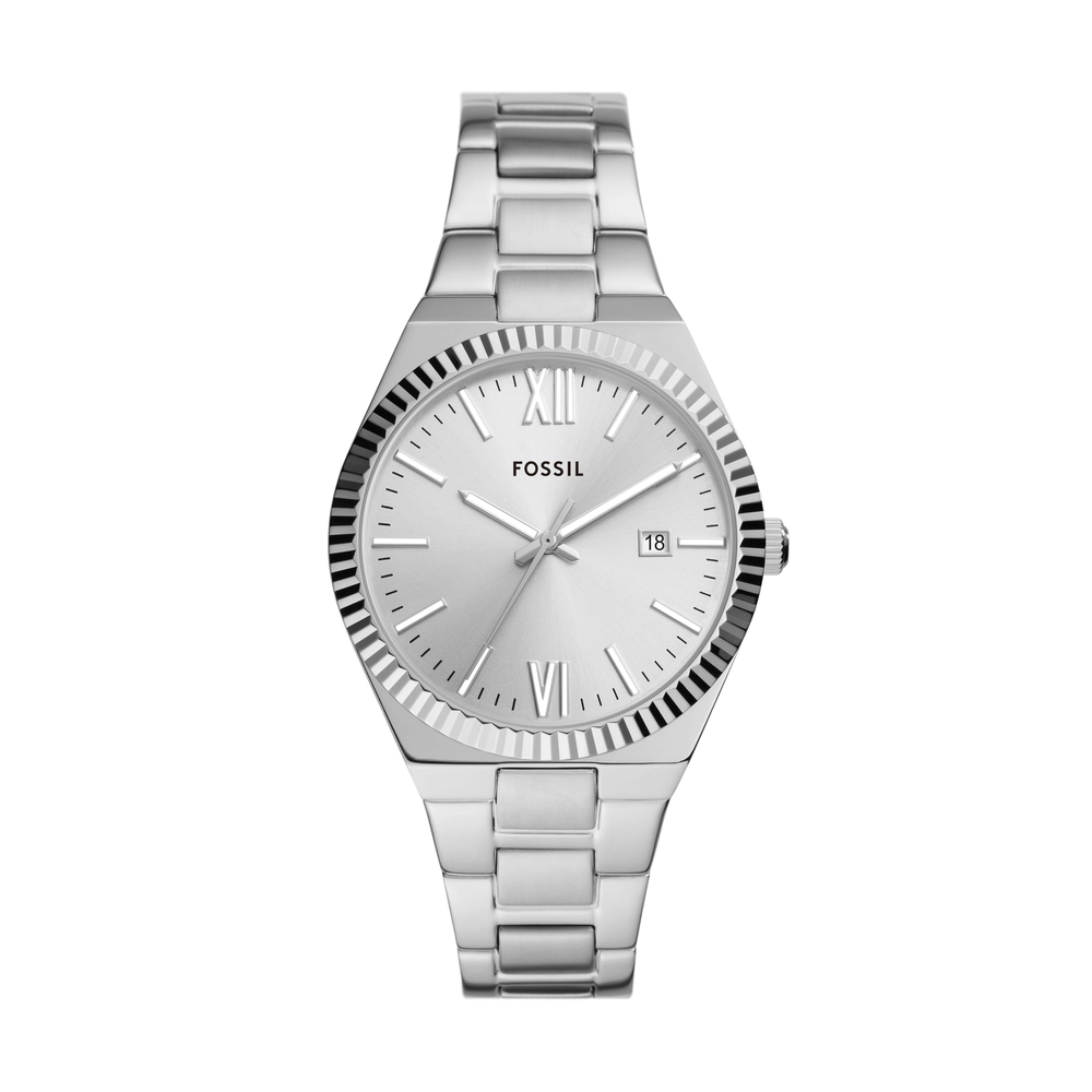 FOSSIL DF WATCHES - ES5300 - WOMEN - SILVER - 38MM - QuartzSILVER