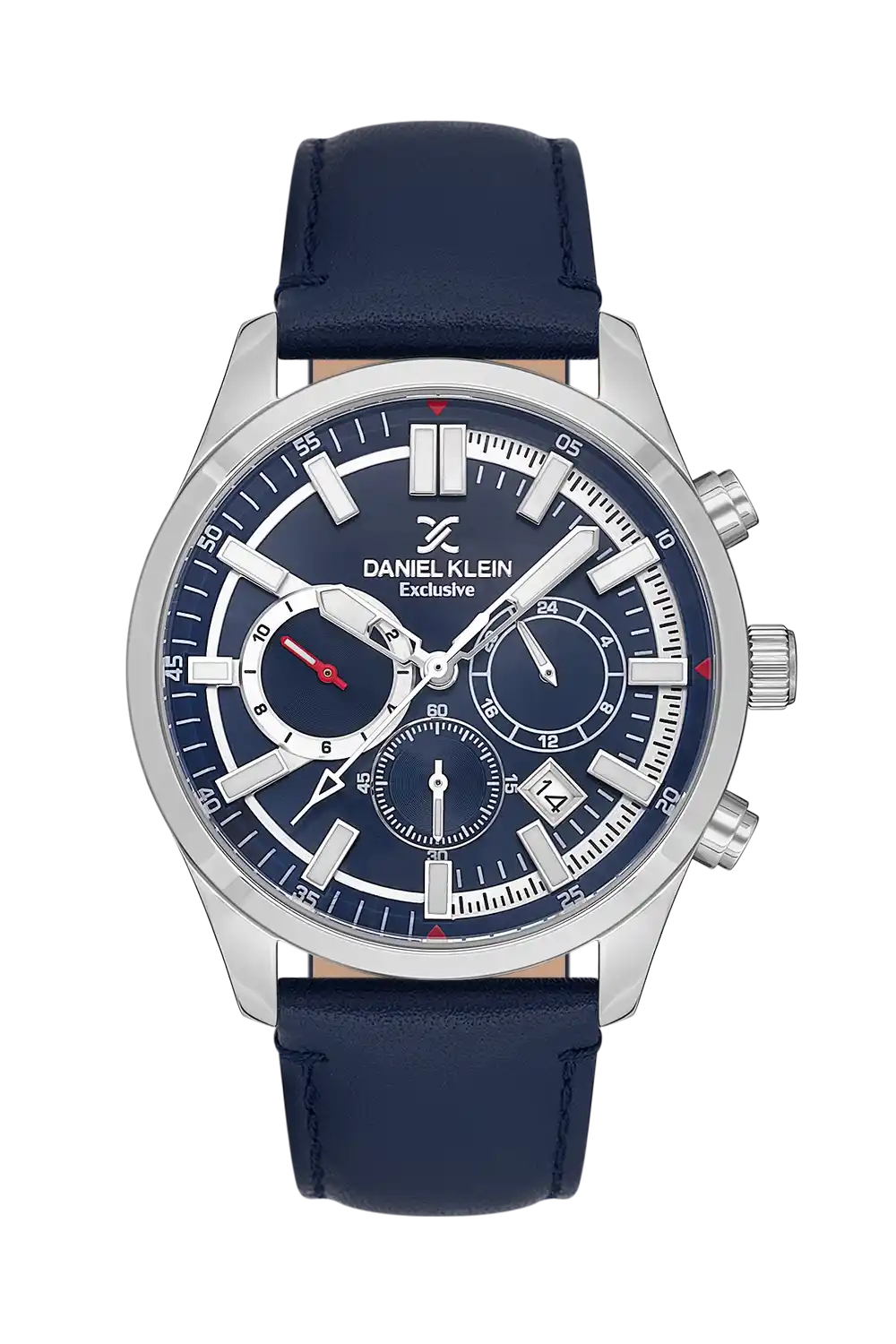 Daniel Klein - DK.1.13635-2 - Men's Watch – D.Blue Dial – 45mm – QuartzD.Blue