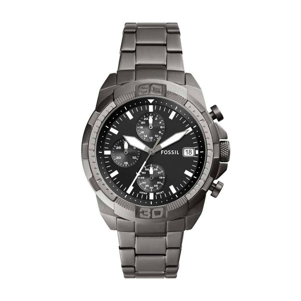 FOSSIL DF WATCHES - FS5852 - MEN - SMOKE - 44MM - QuartzSMOKE