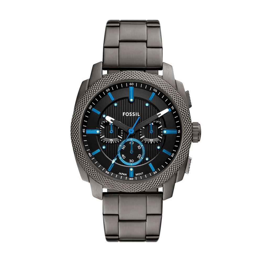 FOSSIL DF WATCHES - FS6098 - MEN - GUNMETAL - 44MM - QuartzGUNMETAL