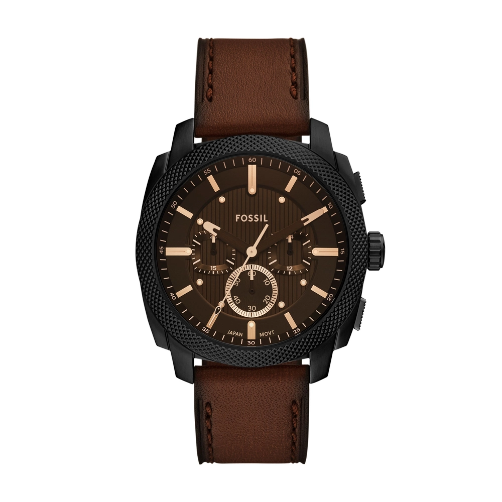 FOSSIL DF WATCHES - FS6101 - MEN - BLACK - 44MM - QuartzBROWN