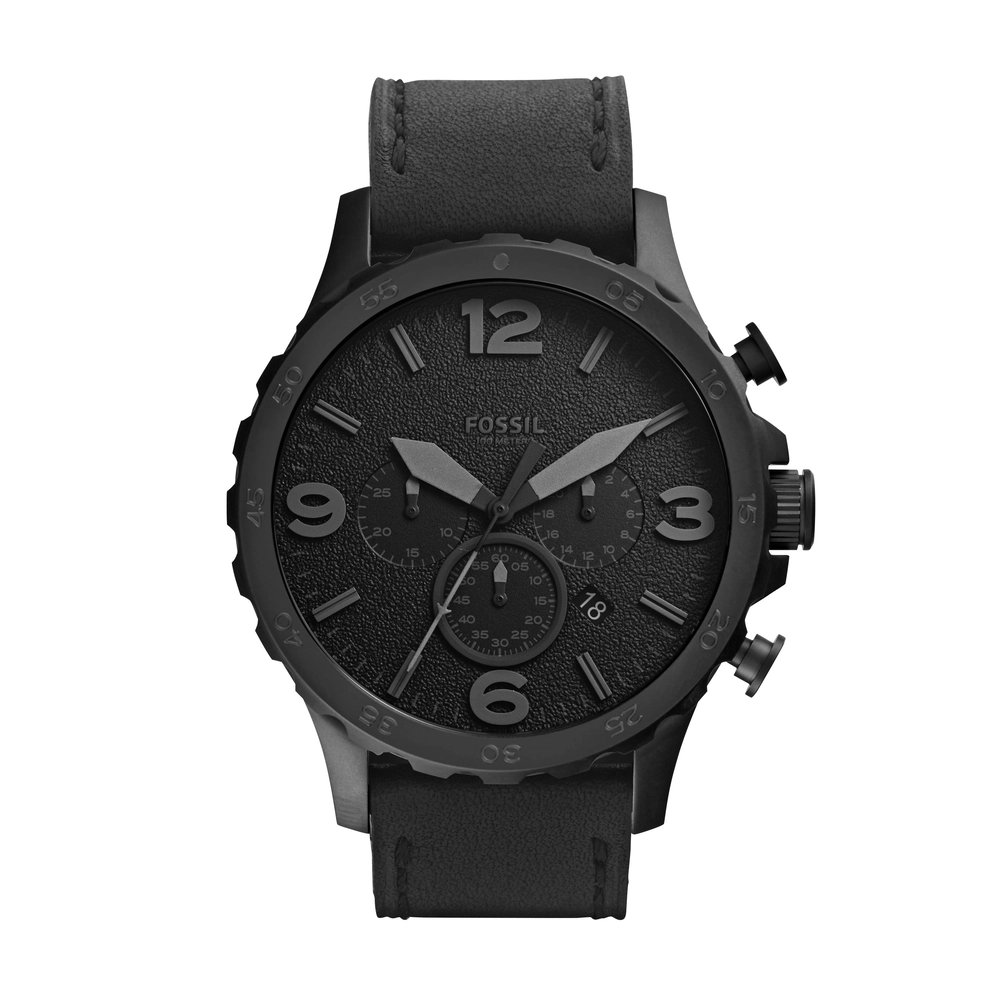 FOSSIL DF WATCHES - JR1354 - MEN - BLACK - 50MM - QuartzBLACK