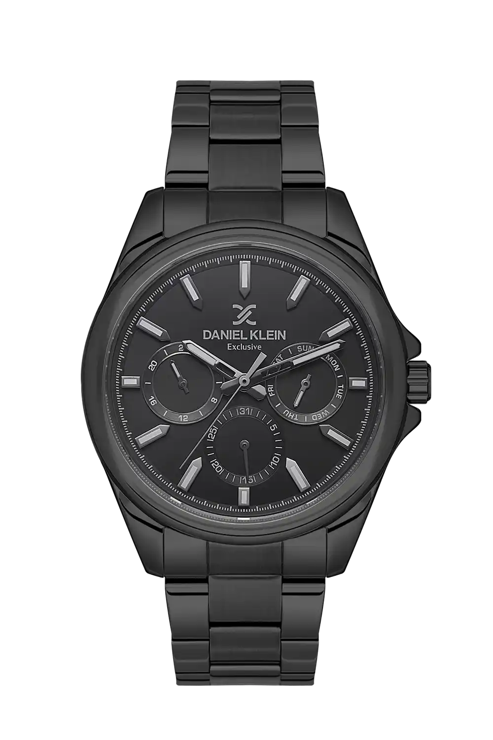 Daniel Klein - DK.1.13636-5 - Men's Watch – Gun Black Dial – 44mm – QuartzIP Black