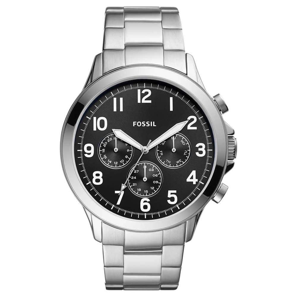 FOSSIL DF WATCHES - BQ2541 - MEN - SILVER - 44MM - Quartz	8SILVER