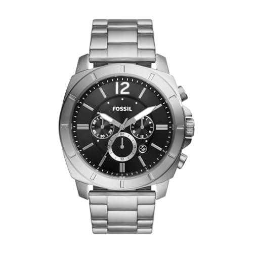 FOSSIL DF WATCHES - BQ2757 - MEN - SILVER - 48MM - Quartz	16SILVER