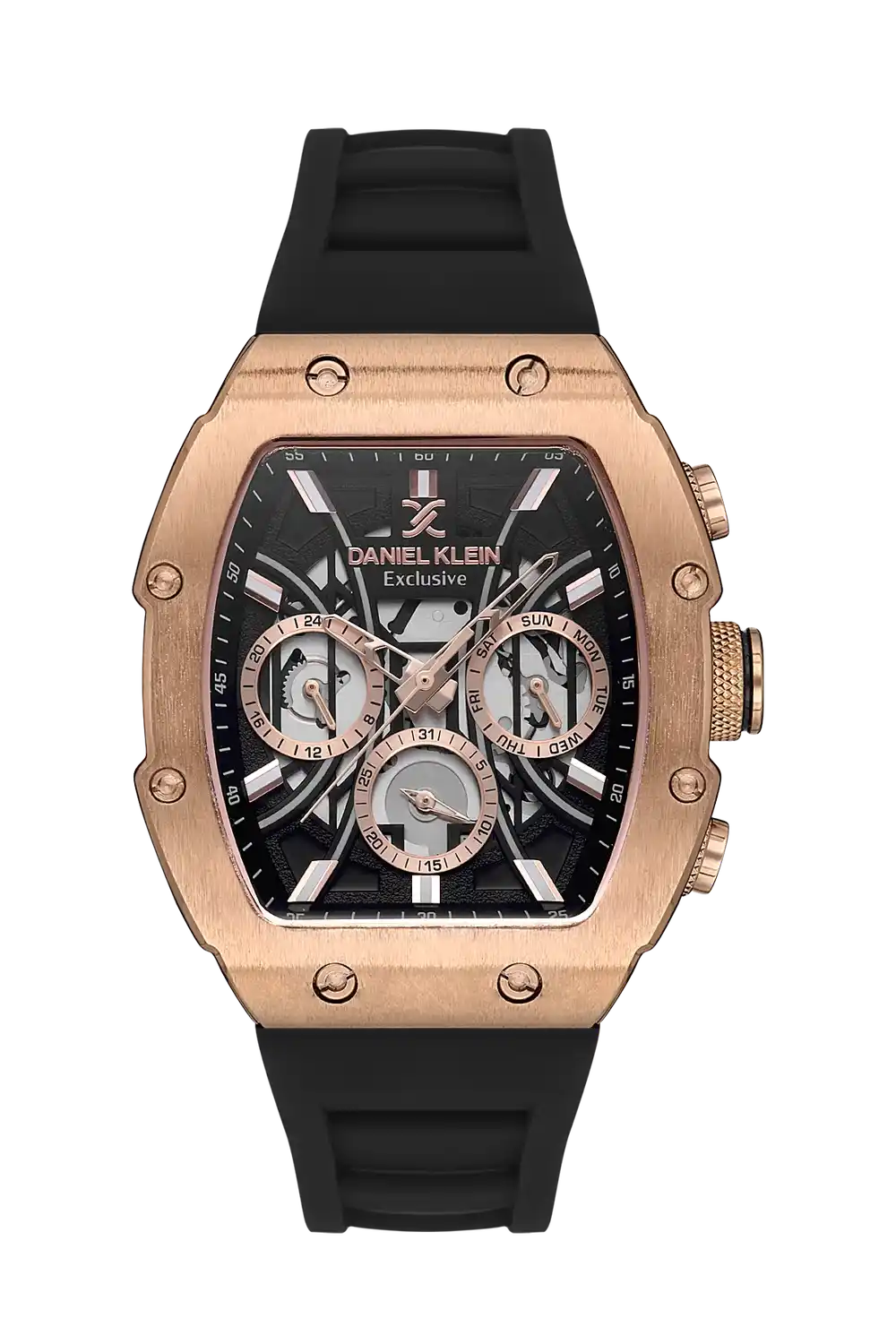 Daniel Klein - DK.1.13638-6 - Men's Watch – Black Dial – 43*51mm – QuartzBlack