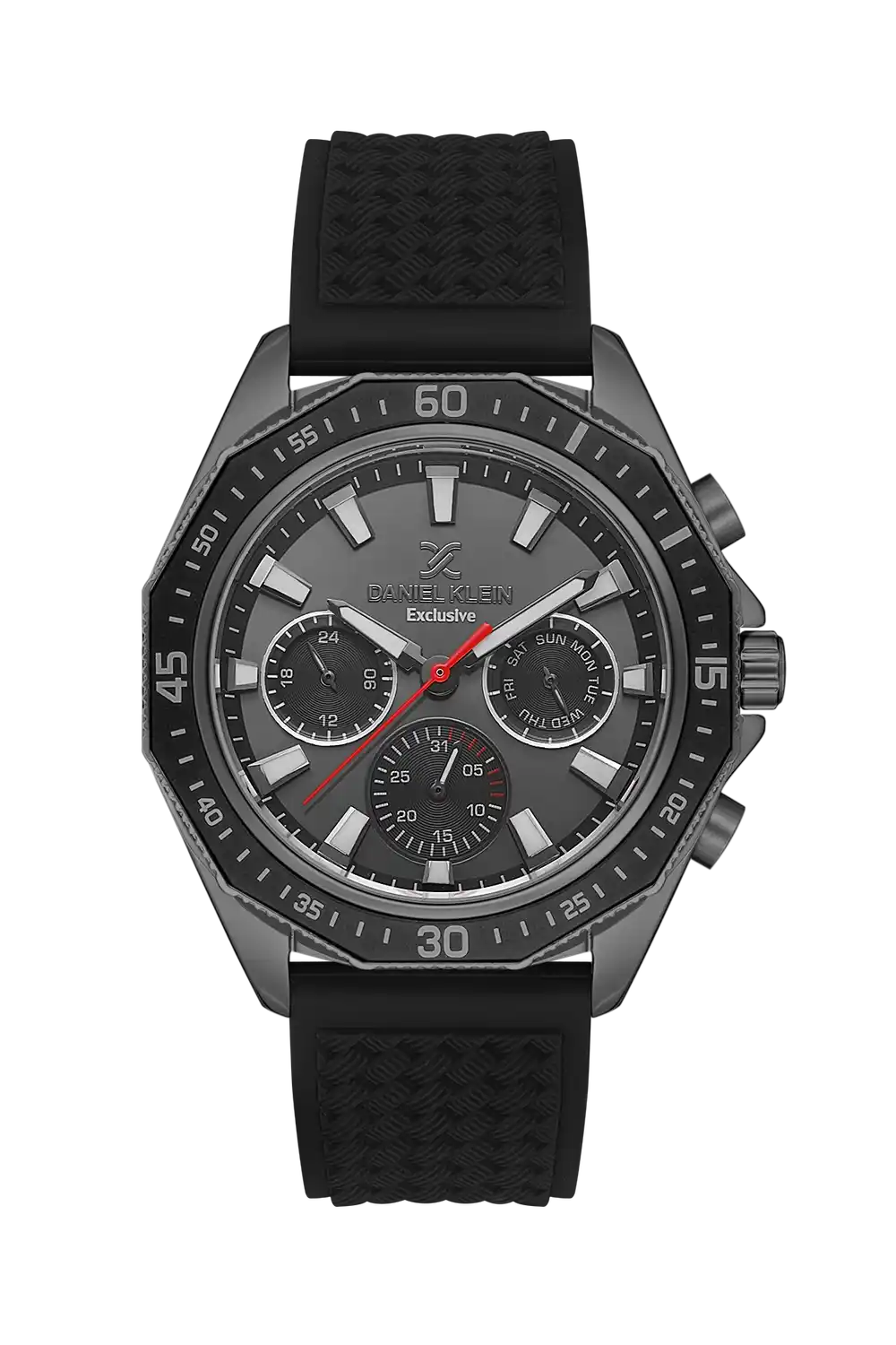 Daniel Klein - DK.1.13639-4 - Men's Watch – Gun Black Dial – 44mm – QuartzBlack