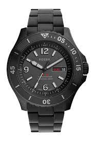 FOSSIL DF WATCHES - FS5688 - MEN - BLACK - 44MM - Quartz	68BLACK